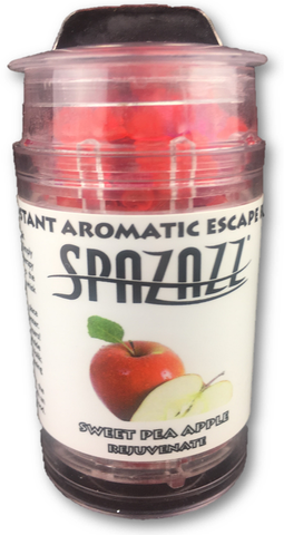 Spazazz Beads Sweet Pea Apple (Rejuvenate) | Aromatherapy 0.5oz/15ml