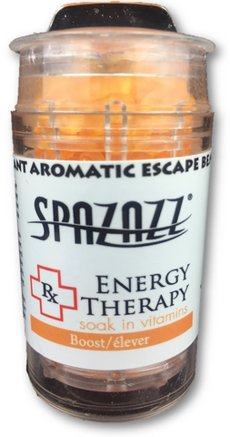 Spazazz Beads Energy Therapy (Boost) | Aromatherapy 0.5oz/15ml